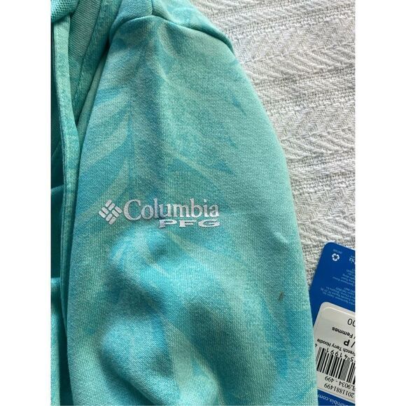 COLUMBIA Women’s SMALL PFG Slack Water French Terry Hoodie - Picture 8 of 14